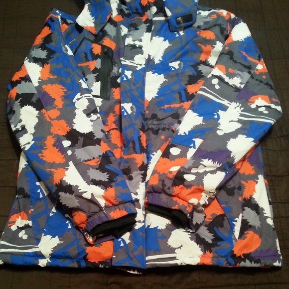 Men's Winter Ski Snowboard Jacket Coat Water Resistent Windproof - Picture 3 of 12